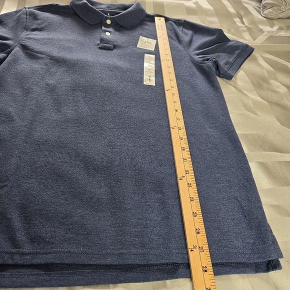 Sonoma Men's Blue Short Sleeve Supersoft Pique Polo Shirt Size L - Picture 7 of 10